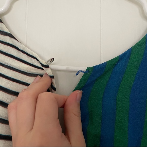 FARM RIO Thalita Striped Maxi Dress Size XS - Picture 11 of 12